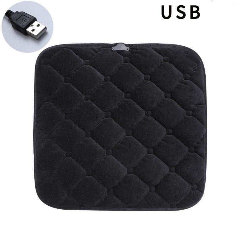 Electric Heated Car Seat Cover | Quick Warm-Up Winter Comfort Cushion