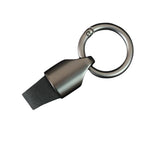 Premium Suede Keychain: Upscale Car Accessories & Simple Key Ring