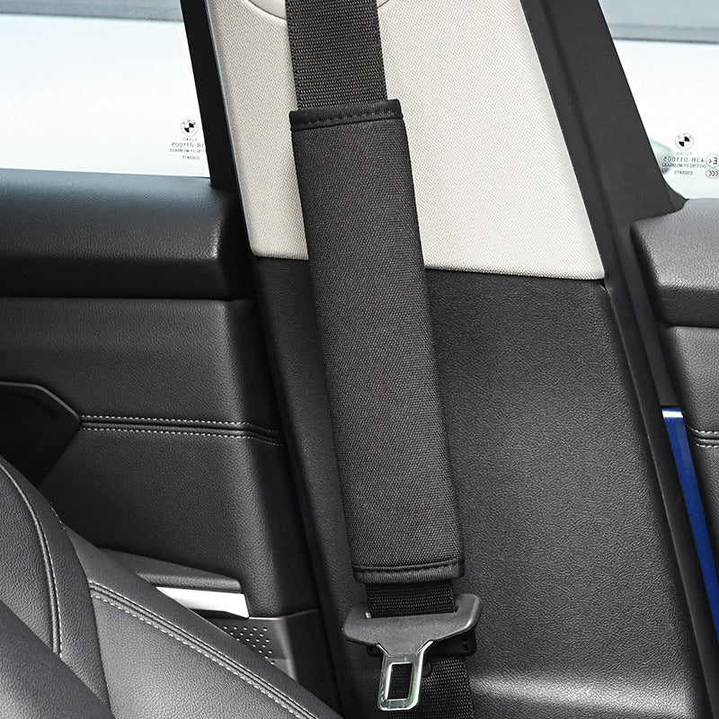 Luxurious Suede Safety Belt Cover | Anti-Friction Shoulder Protector for Car