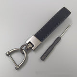 Creative Metal Car Keychain Pendant Fashion Key Ring Accessory Durable Zinc Alloy Key Fob Holder Stylish Gift