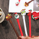 Christmas Gel Pens Set Cute Cartoon Writing Stationery Holiday School & Office Supplies Fun Gift for Students