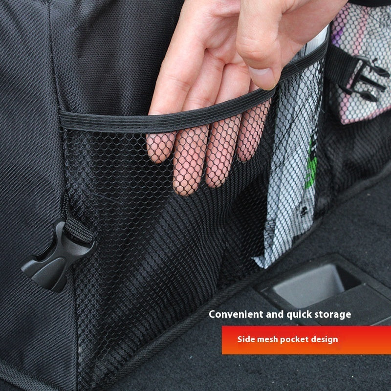 Foldable Car Trunk Organizer Box | Collapsible Storage for Car Supplies