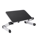 Foldable Laptop Stand Ergonomic Desk Tablet Holder Adjustable Riser for Laptop & Tablet Portable Aluminum Cooling Stand