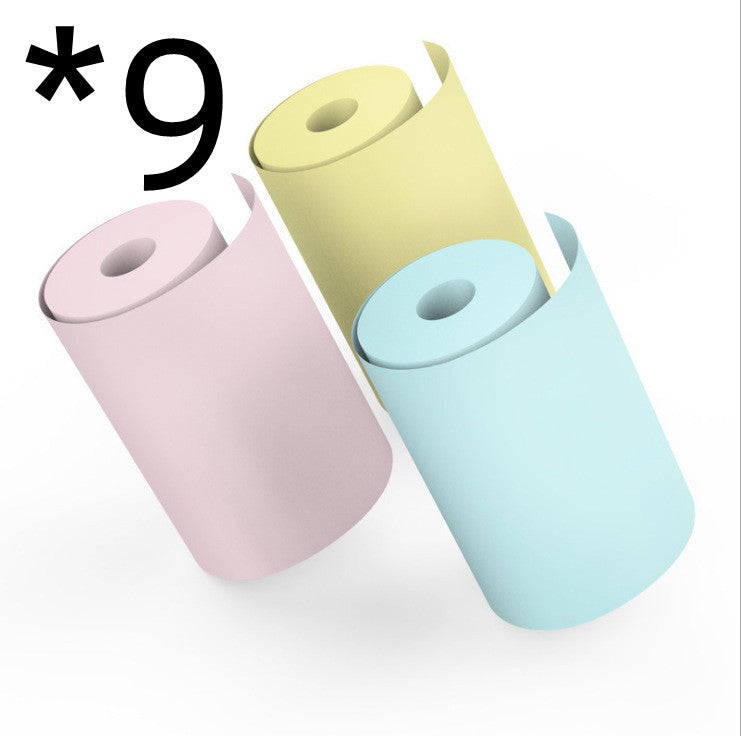 Mini Wireless Thermal Photo Printer Bluetooth Pocket Printer for Mobile Instant Sticker Maker for Smartphone Portable