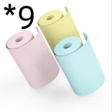 Mini Wireless Thermal Photo Printer Bluetooth Pocket Printer for Mobile Instant Sticker Maker for Smartphone Portable