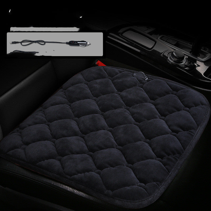 Electric Heated Car Seat Cover | Quick Warm-Up Winter Comfort Cushion