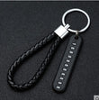 Anti-lost Number Plate Car Keychain Custom Phone Number Key Ring Metal Key Fob Pendant Auto Accessory Gift Safety Key Holder