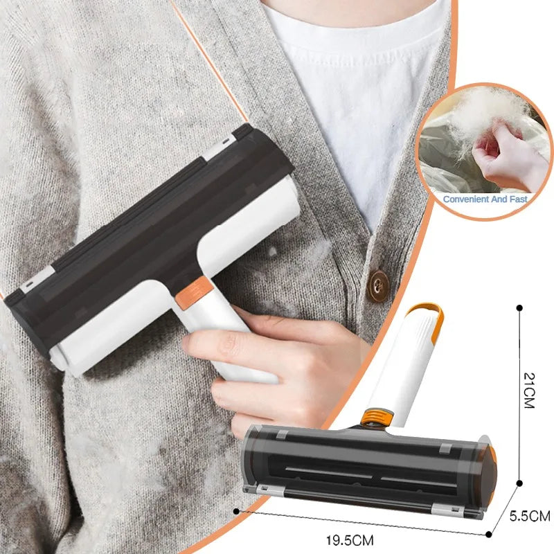 Multifunctional Pet Hair Remover Brush | Portable & Washable Lint Roller for Clothes & Furniture