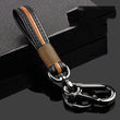 Luxury Handmade Leather Keychain | High-End Original Key Fob Accessory