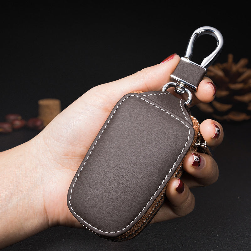 Modified Smart Key Fob Case with Zipper | Secure Remote Control Protective Cover