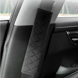 Ultra-Soft Short Plush Car Seat Belt Shoulder Cover | Cozy Comfort Pad