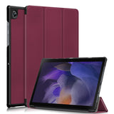 Tri-Fold Leather Tablet Protective Cover | Smart Stand Case