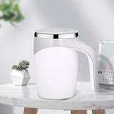 Rechargeable Automatic Stirring Cup Electric Magnetic Coffee Mug High Value Rotating Milkshake Water Cup Lazy Self-Stirring Gadget
