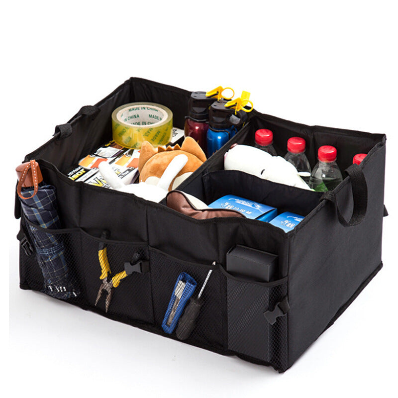 Car Trunk Package Organizer | Secure Groceries & Delivery Bag Storage