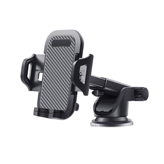 Universal Car Phone Holder Mount Dashboard, Windshield, or Air Vent Cell Phone Stand Adjustable Grip & Hands-Free GPS