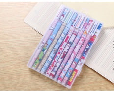 10 Pcs Colored Gel Pen Set Smooth Ink Pen for Writing & Drawing Promotional Gift Stationery School & Office Supplies