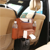 Universal Car Seat Back Organizer | Multi-Pocket Backseat Storage Bag