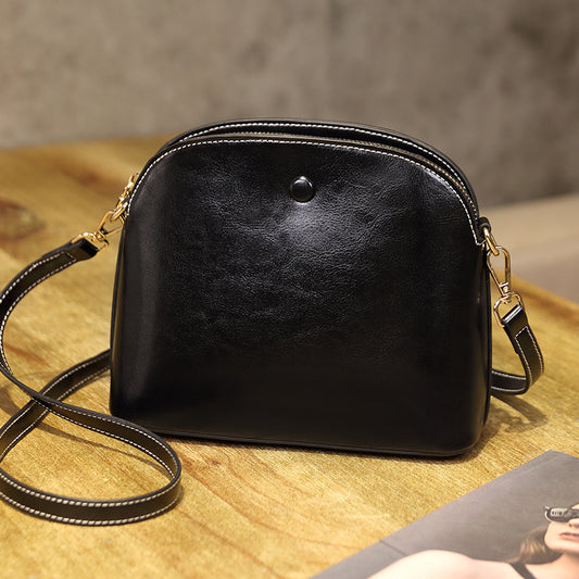 Boutique Niche Ladies Leather Bag | Stylish Crossbody One-Shoulder Handbag