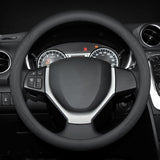 Genuine Leather Car Steering Wheel Cover | Four Seasons Universal Non-Slip Grip