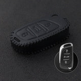 Customizable Genuine Leather Car Key Cover | DIY Modification Key Fob Case
