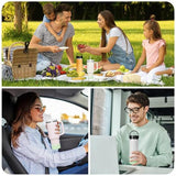 Car Cup Holder Bottom Protector | Anti-Scratch Silicone Sleeve for Sports Bottles