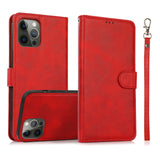 2-in-1 Split Wallet Phone Case | Magnetic Detachable Clamshell Cover & Card Holder