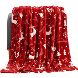 Christmas Style Blanket Cozy Holiday Gift for Home Festive Winter Throw Xmas Decor