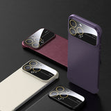 Drop-Resistant Protective Cover | Leather Pattern Shockproof Case