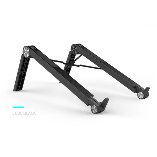 Folding Portable Laptop Stand Adjustable Notebook Computer Riser Ergonomic Desktop Holder Universal Design