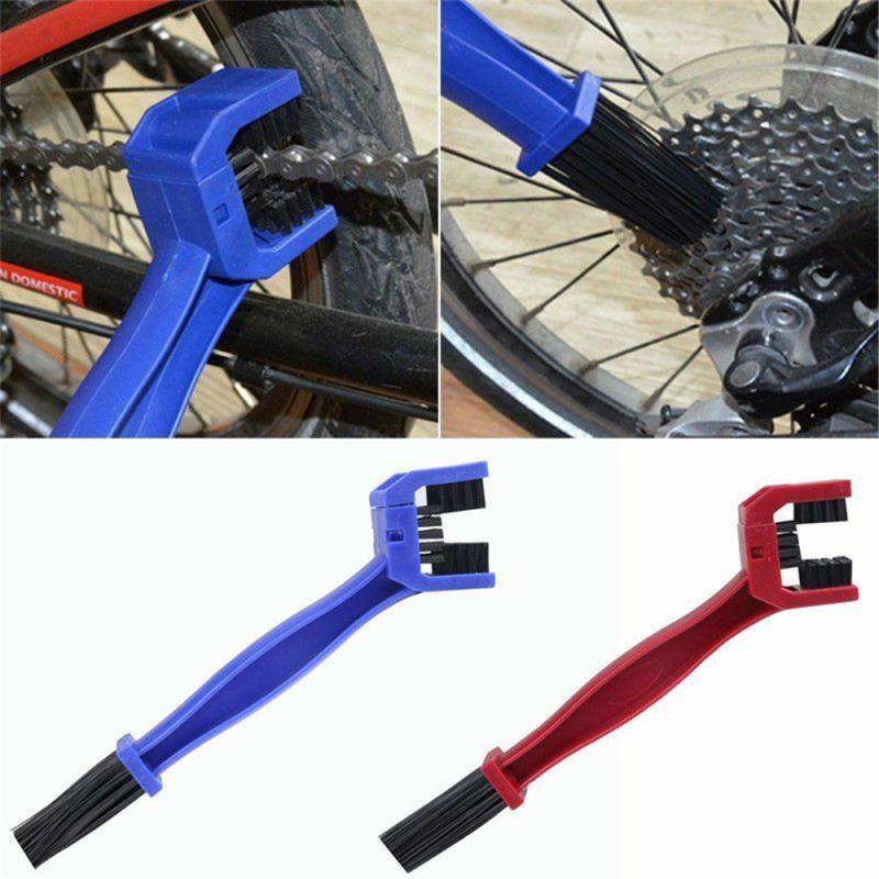 Motorcycle & Bicycle Chain Cleaning Brush Set | Heavy-Duty Scrubber Tool