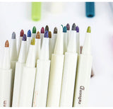 Premium Acrylic Paint Marker Pens Set Permanent & Quick-Drying Multi-Surface Art Supplies for Rocks, Canvas, Wood, Fabric