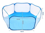 Baby Play Tent & Ball Pit Foldable Children's Ocean Balls Play Pool Indoor/Outdoor Crawling Game House Kids Fun Toy