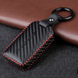 Genuine Leather Car Key Case | Premium Key Fob Cover Protector