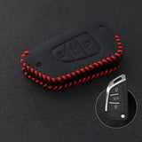 Customizable Genuine Leather Car Key Cover | DIY Modification Key Fob Case