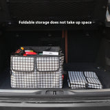 Foldable Car Trunk Organizer Box | Collapsible Storage for Car Supplies