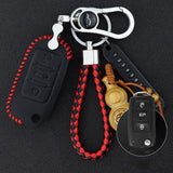 Customizable Genuine Leather Car Key Cover | DIY Modification Key Fob Case
