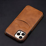 Premium PU/Genuine Leather Business Phone Cover | Professional Protection
