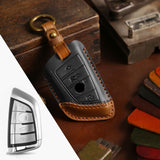 High-Quality Genuine Leather Car Key Pouch | Newly Designed Protective Sleeve