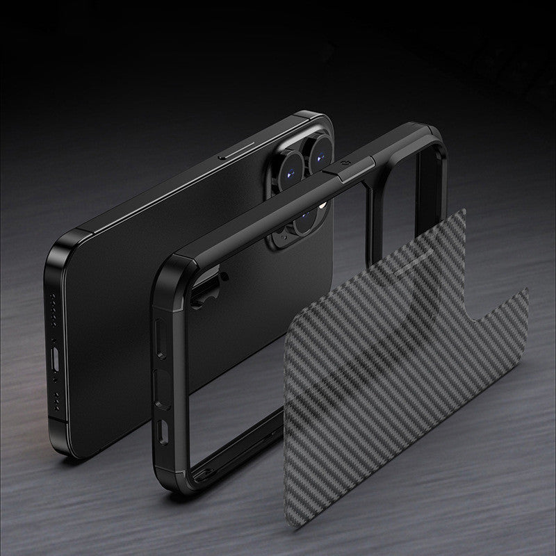 Carbon Fiber Anti-Drop Phone Case | Shockproof Protective Cover