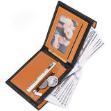 Genuine Carbon Fiber Wallet for Men | RFID Blocking Card Holder & Zipper Security