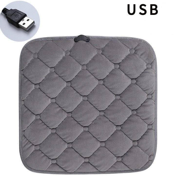Electric Heated Car Seat Cover | Quick Warm-Up Winter Comfort Cushion