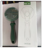 Automatic Hair Removal Comb Self-Cleaning Pet Grooming Tool Shedding & Deshedding Beauty Product For Dogs & Cats