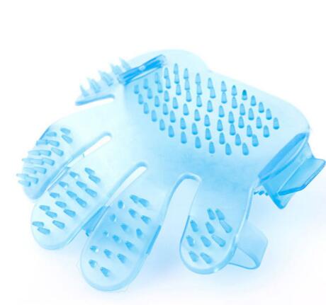 Soft Silicone Pet Finger Brush Dog & Cat Bath Massage Comb Gentle Grooming & Beauty Tool Wholesale Supplies