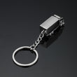 3D Truck Model Metal Keychain | Creative Vehicle Pendant & Car Accessory