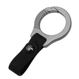 Titanium Alloy Car Keychain EDC Gadget Key Ring Durable Metal Key Fob Holder Pocket Multi-Tool Accessory
