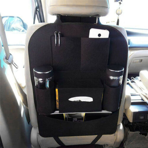 Felt Fabric Car Seat Back Organizer | Premium Backseat Storage Bag