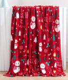 Christmas Style Blanket Cozy Holiday Gift for Home Festive Winter Throw Xmas Decor