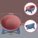 Cat, Dog, & Rabbit Food Bowl with Stand Modern Nordic Design Elevated Pet Feeder