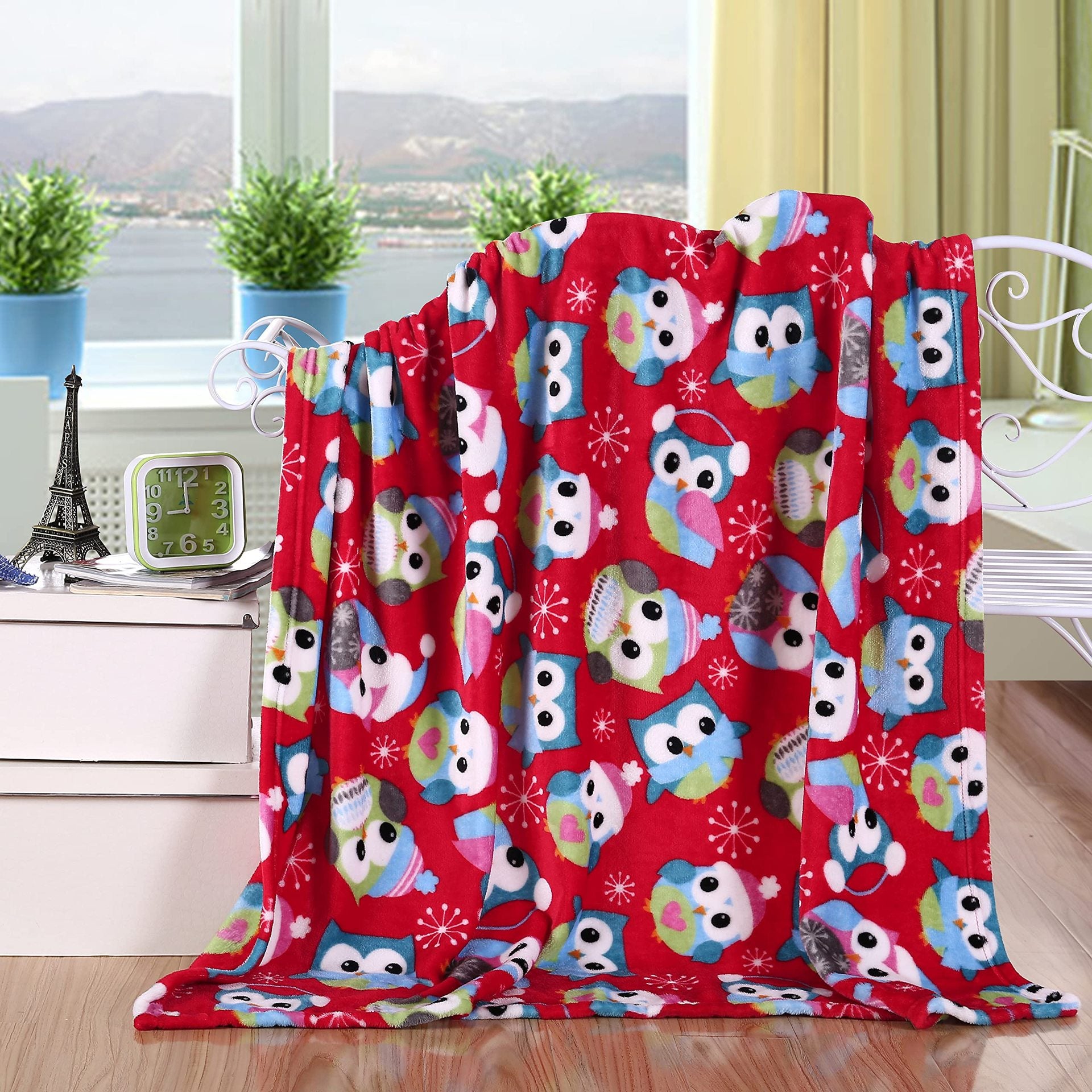 Christmas Style Blanket Cozy Holiday Gift for Home Festive Winter Throw Xmas Decor