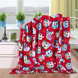 Christmas Style Blanket Cozy Holiday Gift for Home Festive Winter Throw Xmas Decor
